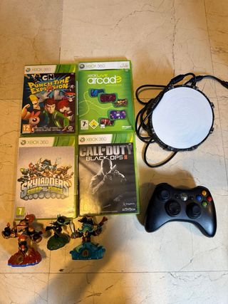 Xbox 360 Nera + Giochi + Tablet