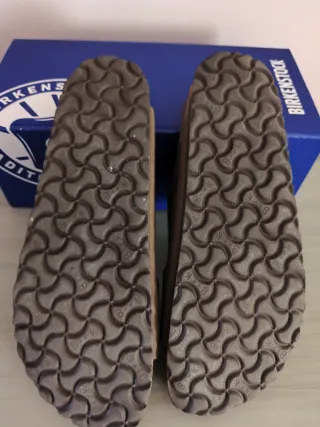 Sandalias Birkenstock Mujer Beige/Marrón