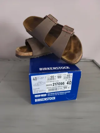 Sandalias Birkenstock Mujer Beige/Marrón