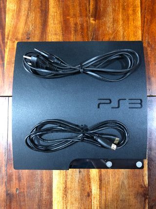 playstation 3 slim Console completa di cavi 120 GB