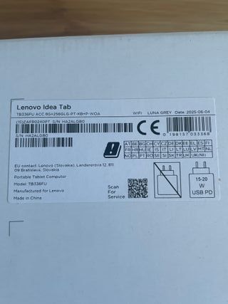 Tablet Lenovo Idea Pad 256GB Cinza com teclado