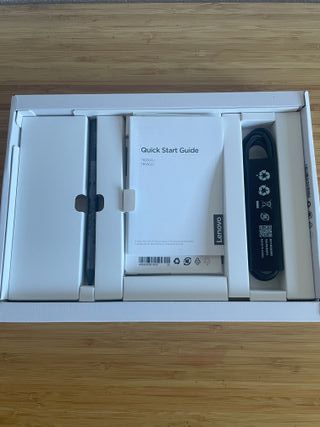 Tablet Lenovo Idea Pad 256GB Cinza com teclado