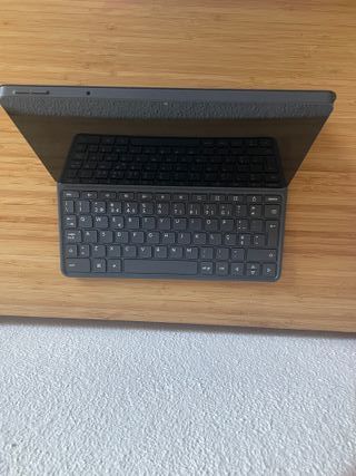 Tablet Lenovo Idea Pad 256GB Cinza com teclado