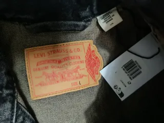 Chaqueta Jordan x Levi's Negra Talla L