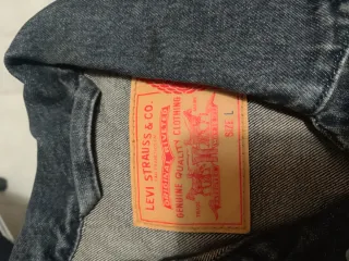 Chaqueta Jordan x Levi's Negra Talla L