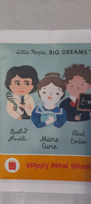 Libro Mcdonald's Little People Big Dreams Happy Me