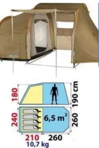 Tienda de campaña Quechua 4 personas