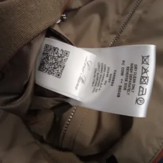 Giubbotto Loro Piana uomo verde oliva