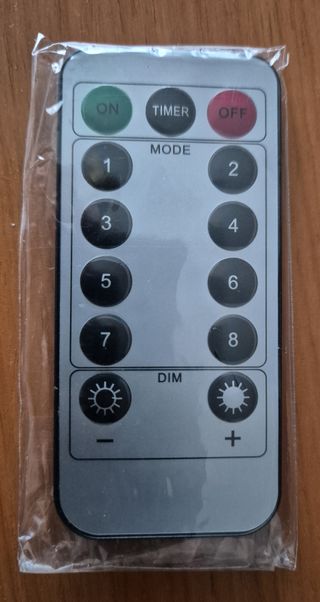 Guirnalda Luces LED 10m Cobre Control Remoto