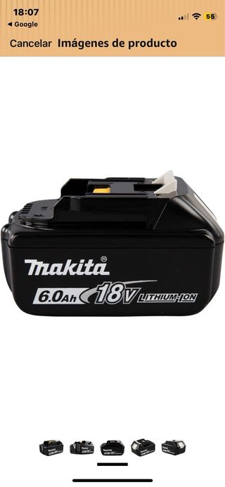Batería Makita 18V LXT 6.0Ah Lithium-Ion
