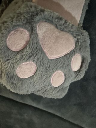 Zapatillas de estar en casa Grises Patas de Gato