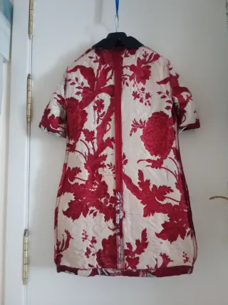 Vestido Zara Corto Estampado Flores Talla XS