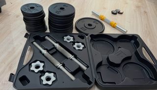 Set Pesas Decathlon (Mas de 40kg)