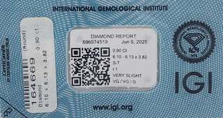 Diamante Natural 0.90 ct