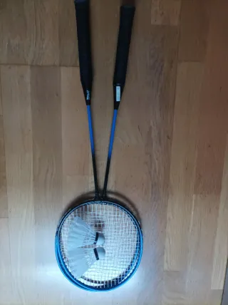 Raquetas de bádminton con volantes