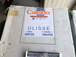 Radiador toallero blanco