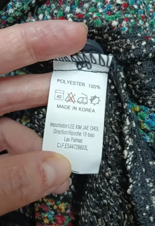 Americana multicolor entretiempo