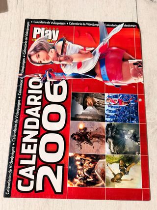 Calendario 2006 Playmanía Videojuegos