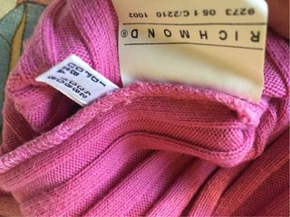 Jersey Richmond Rosa y Gris