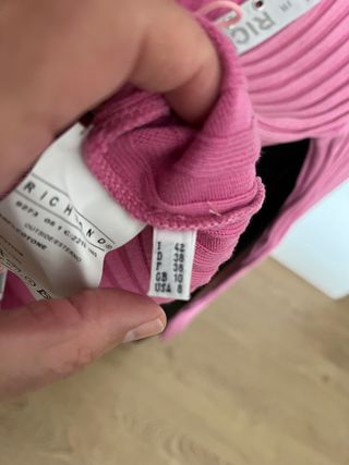 Jersey Richmond Rosa y Gris