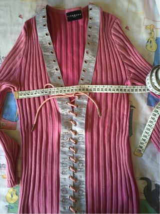 Jersey Richmond Rosa y Gris