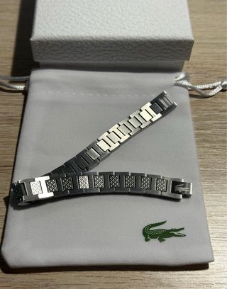 Pulsera Lacoste Plata