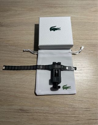 Pulsera Lacoste Plata