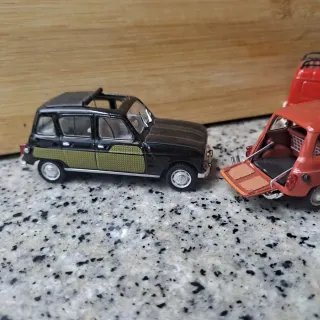 Lote 3  Renault 4 escala 1:43