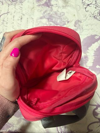 Borsello Adidas rosa e grigio