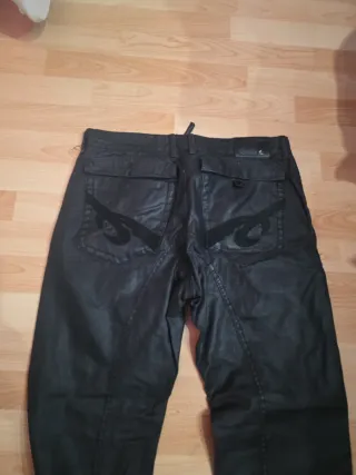 Pantalón vaquero hombre talla 42 negro