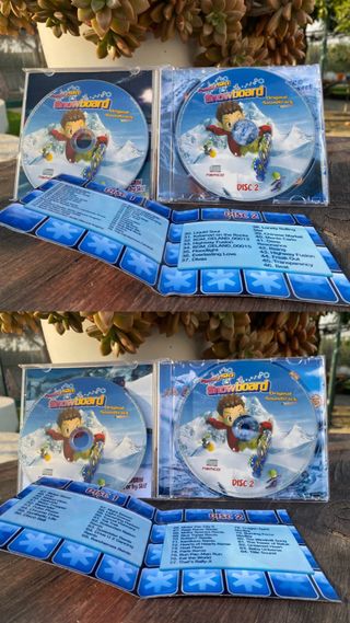 2 Soundtrack CDs Family Ski & Snowboard