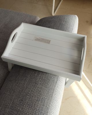 Bandeja plegable brazo sofá/sillón