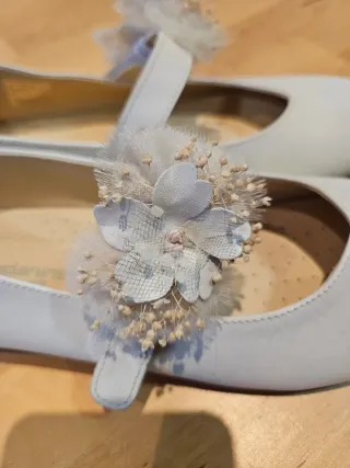 Zapatos comunión niña blancos