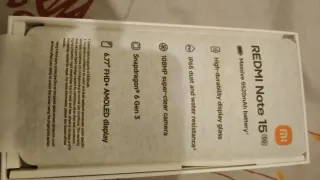 Xiaomi Redmi Note 15 5G negro