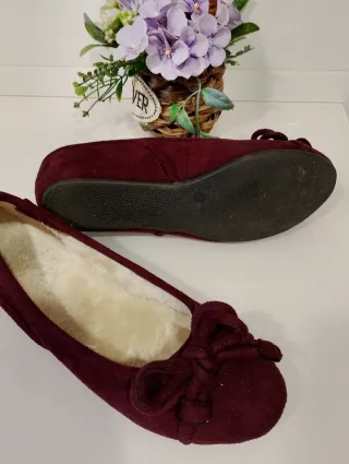 A ESTRENAR Bailarinas granate con lazo