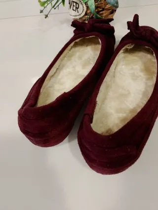 A ESTRENAR Bailarinas granate con lazo
