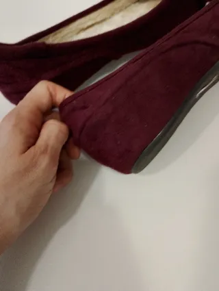 A ESTRENAR Bailarinas granate con lazo