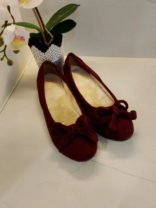 A ESTRENAR Bailarinas granate con lazo