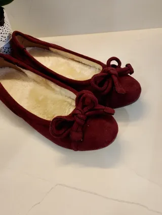 A ESTRENAR Bailarinas granate con lazo