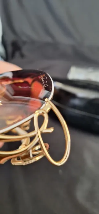 Gafas de sol Roberto Cavalli doradas y marrones