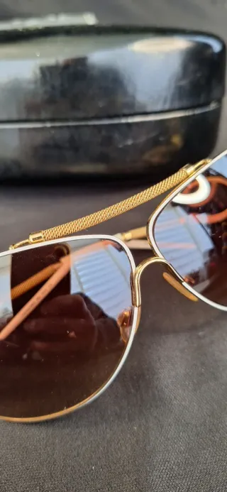 Gafas de sol Roberto Cavalli doradas y marrones