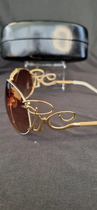 Gafas de sol Roberto Cavalli doradas y marrones