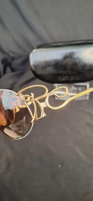 Gafas de sol Roberto Cavalli doradas y marrones