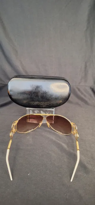 Gafas de sol Roberto Cavalli doradas y marrones