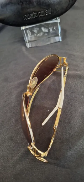 Gafas de sol Roberto Cavalli doradas y marrones