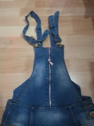 Mono corto vaquero mujer