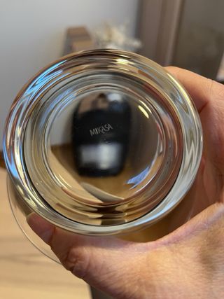 Fuente y 6 Bols Mikasa Cristal