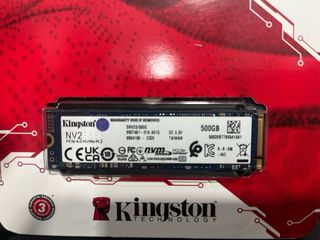Disco SSD Kingston NV2 500GB PCIe 4.0 NVMe M.2