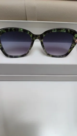 Occhiali da sole donna verdi e viola