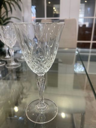 6 Copos Cristal Francês Salzburg 24%PbO